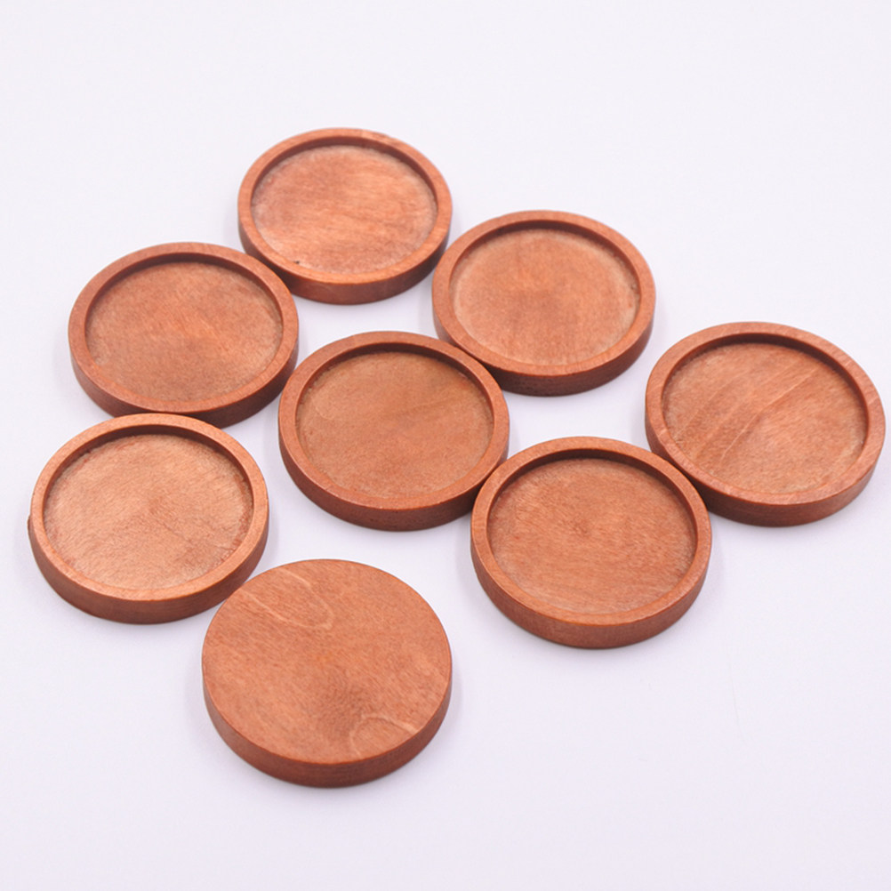 ถาดไม้ทรงกลมสำหรับใส่เครื่องปร - Resin Crafts Diy บทวิจารณ์และราคา