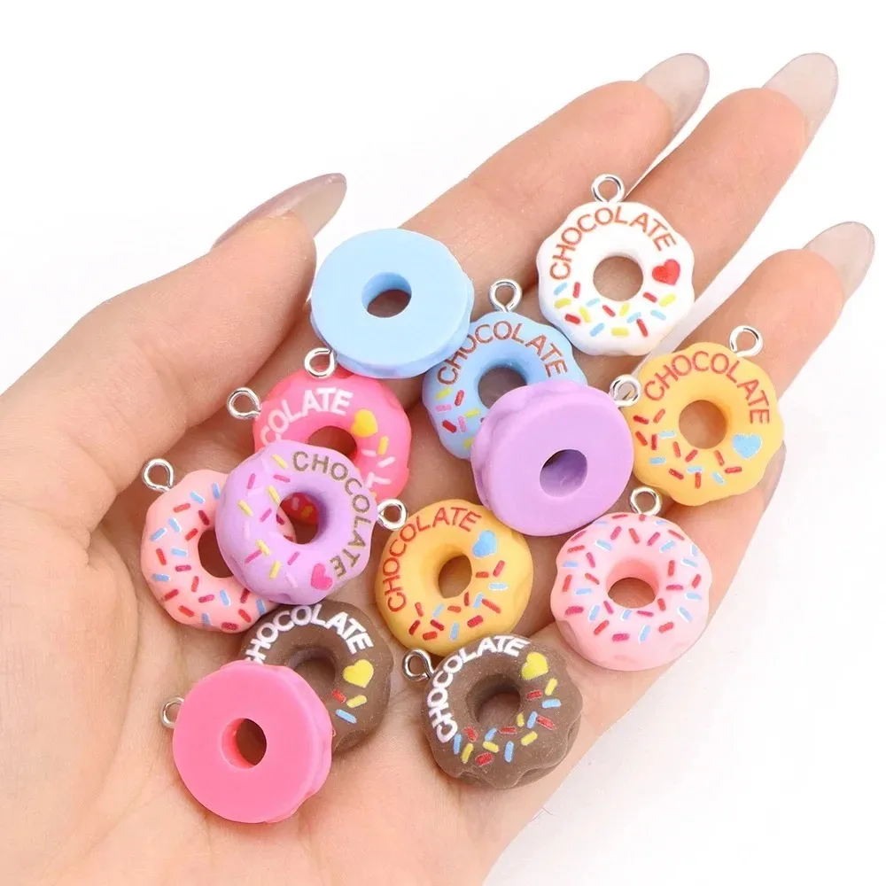 ชุด 10 ชิ้น จี้เรซิ่นรูปขนมปัง - Resin Crafts Diy บทวิจารณ์และราคา