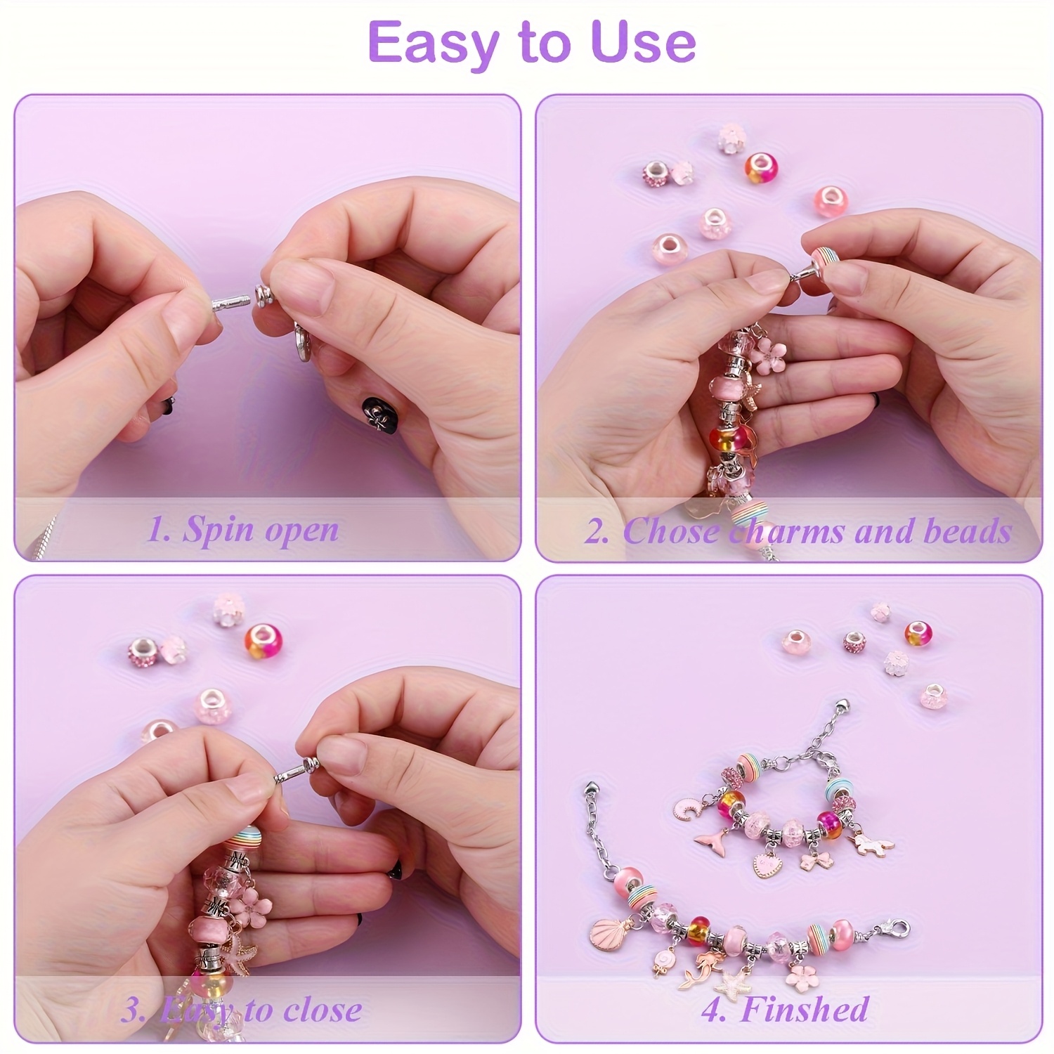 ชุดอุปกรณ์ร้อยลูกปัด 68 ชิ้น พ - Resin Crafts Diy บทวิจารณ์และราคา