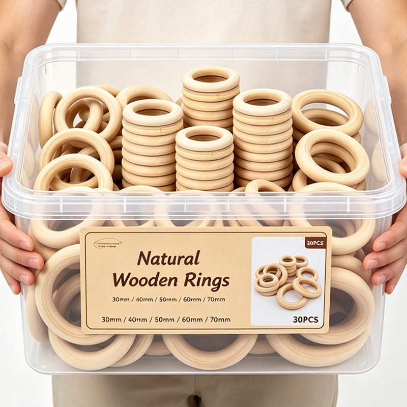วงแหวนไม้ดิบเรียบเนียน วงกลมไม - Wood Ring Blank บทวิจารณ์และราคา